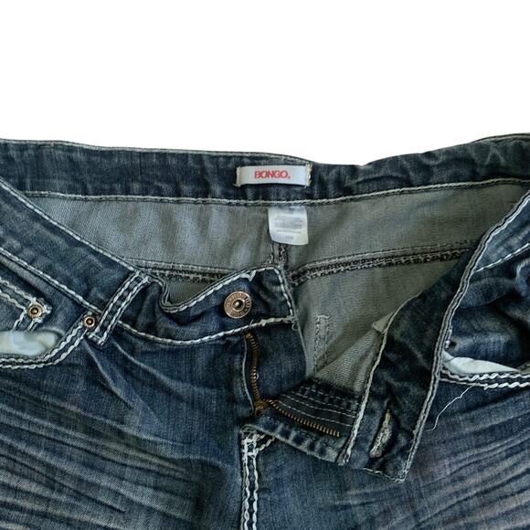 Bongo Women's Size 16W Y2K Mid Rise Relaxed Fit Denim Jean Shorts - Picture 5 of 14